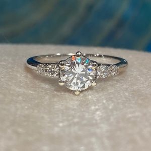 NEW💍 1.08 CTTW Diamond Wedding Ring Appraises $6K